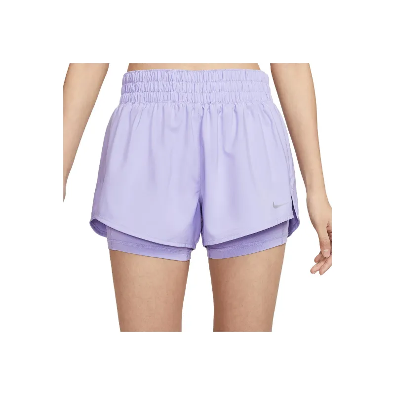 Nike Dri Fit One Casual Shorts Women's Frosty Lilac-0