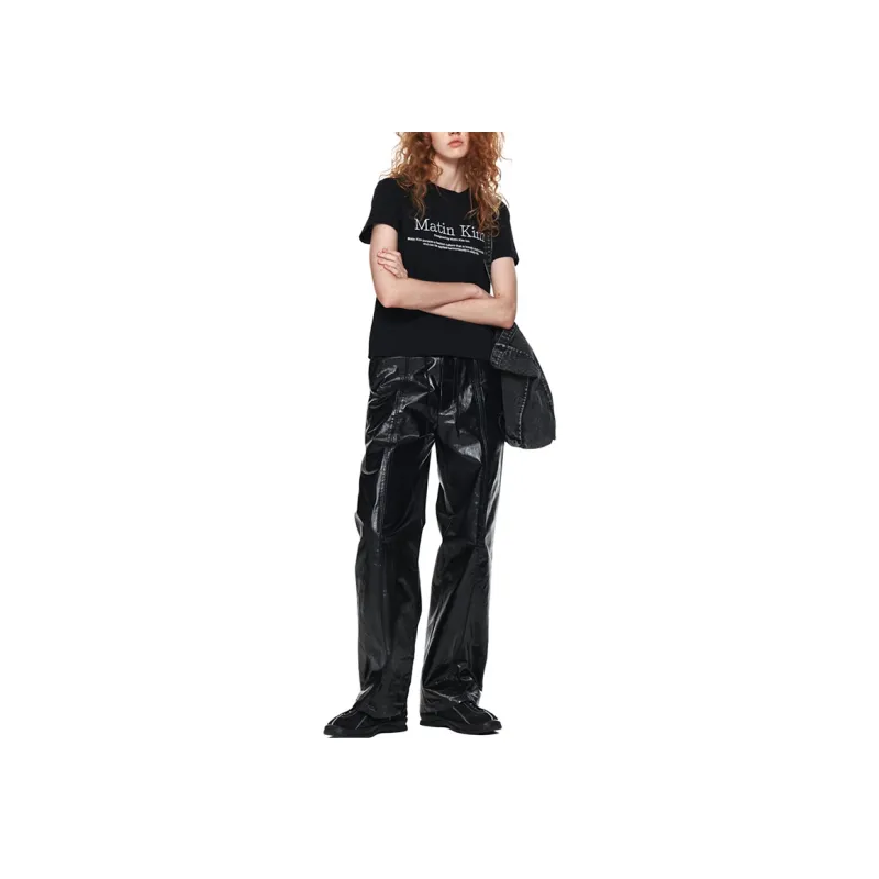 MATIN KIM Regular T Shirt Women's Black-3
