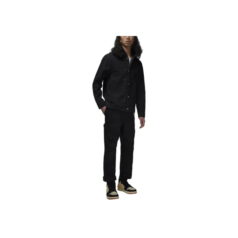Jordan Essentials Jackets Coats Unisex Black-5