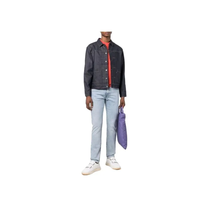 Levis Jackets Men Navy Blue-1