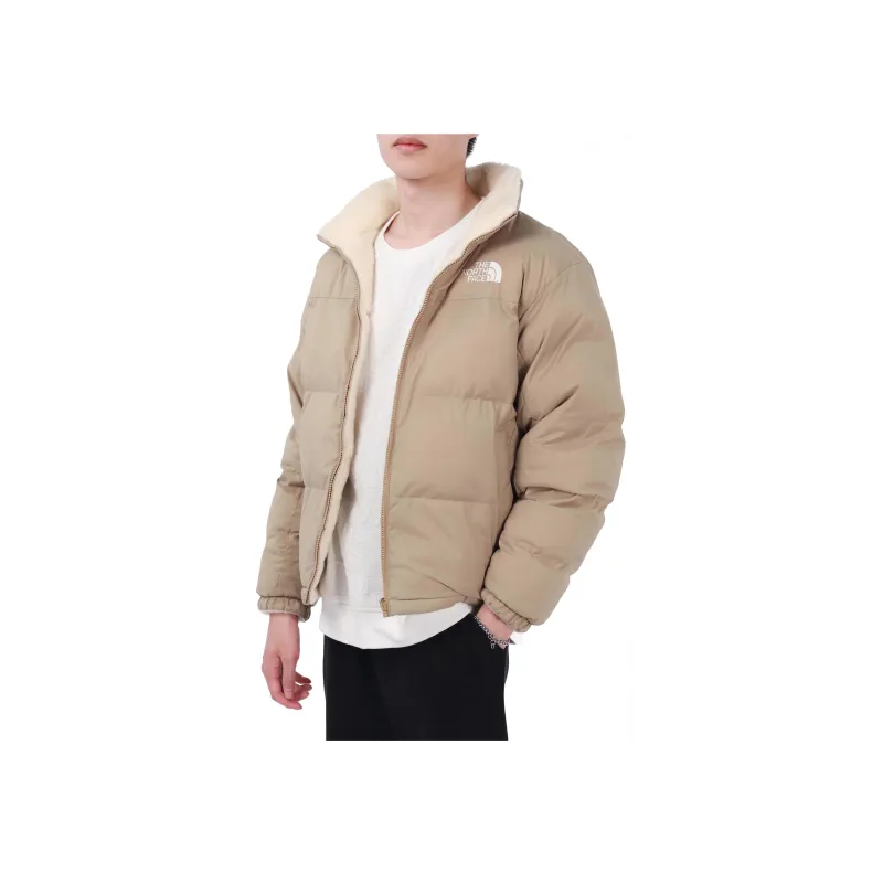 THE NORTH FACE Fleece Jacket Beige Cream Unisex Korea Version-5