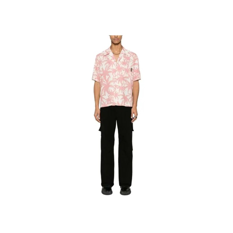 PALM ANGELS Palm tree Print Shirt-4