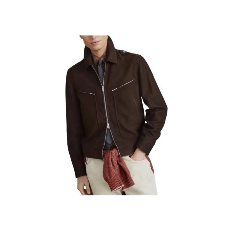 Brunello Cucinelli Epaulette Detailed Pilot Jacket-0