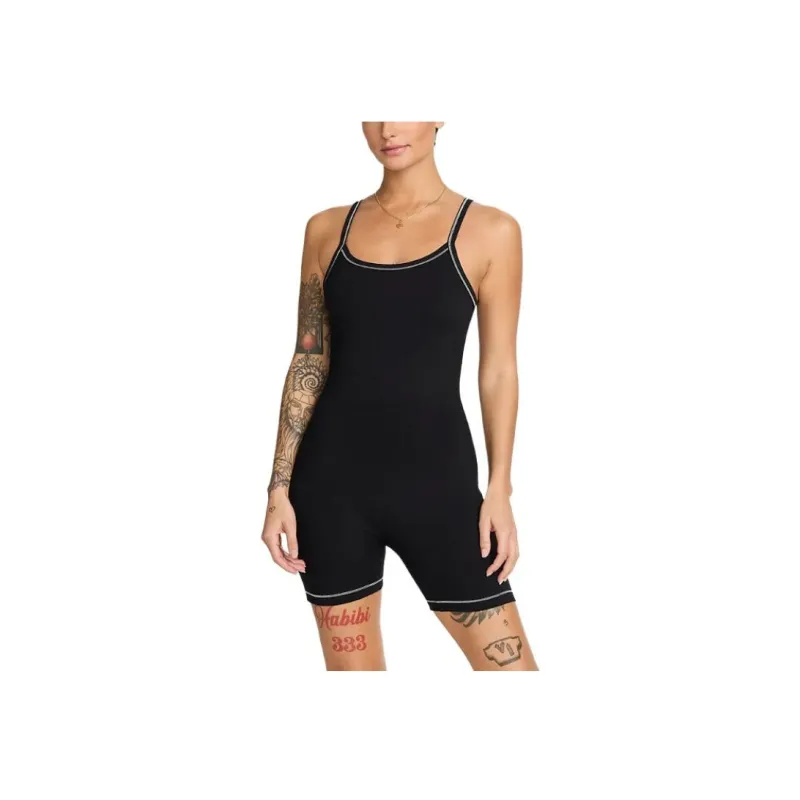 Nike One Women's Dri-FIT Short Bodysuit-0