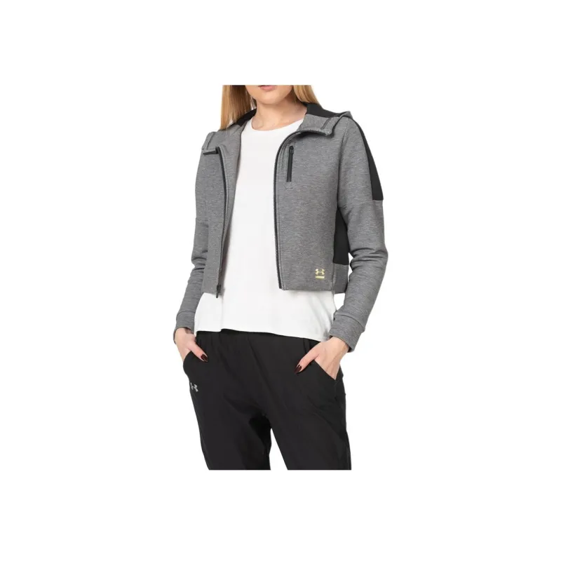 Under Armour Cropped Coats Women's Gray-4