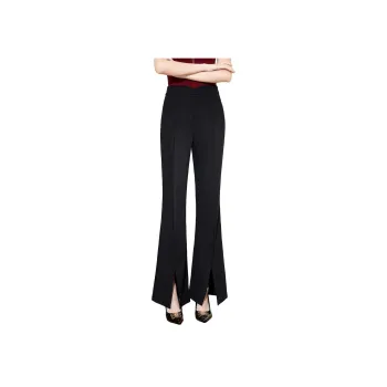 SMEN Flared Pants Women's Black