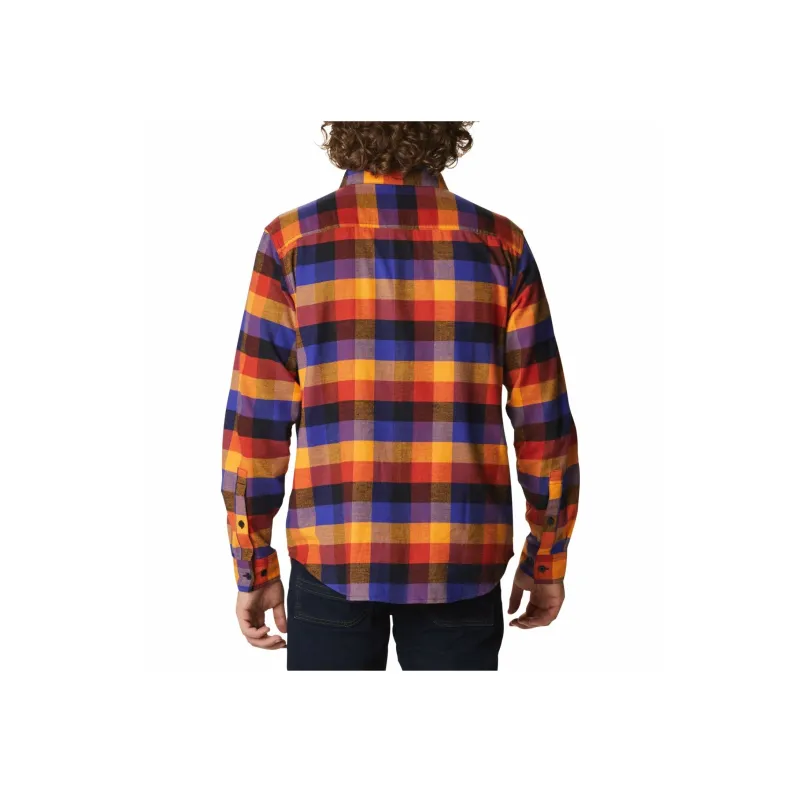 Columbia Cornell Woods Shirts Men Purple-1