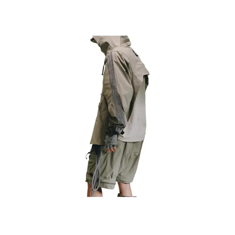 Hamcus X Adidas Originals Adidas Originals X HAMCUS Jackets Unisex Pebble Silver Gray-4