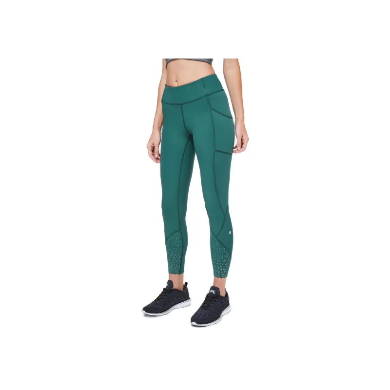 Lululemon Tight Stuff Athletic Trousers Women's Green Jasper-0