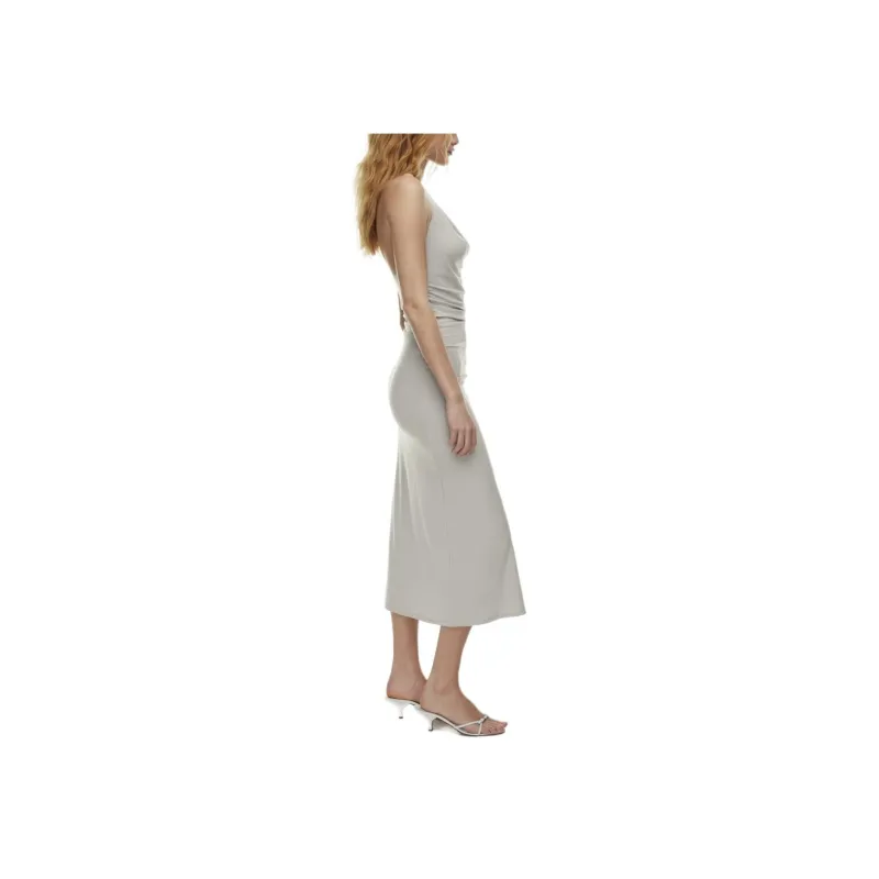 ARITZIA Wilfred Ladywell Dress Sleeveless Dress Women's Ashen/Iron Cyan-2