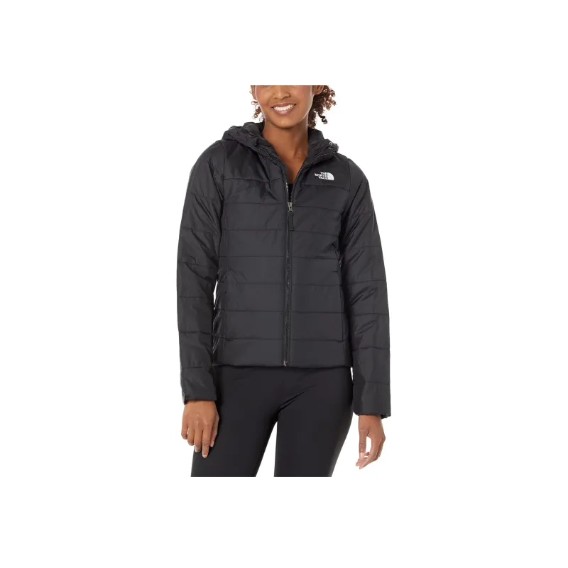 THE NORTH FACE Flare Hoodie Puffer Jacket Women's Black-0