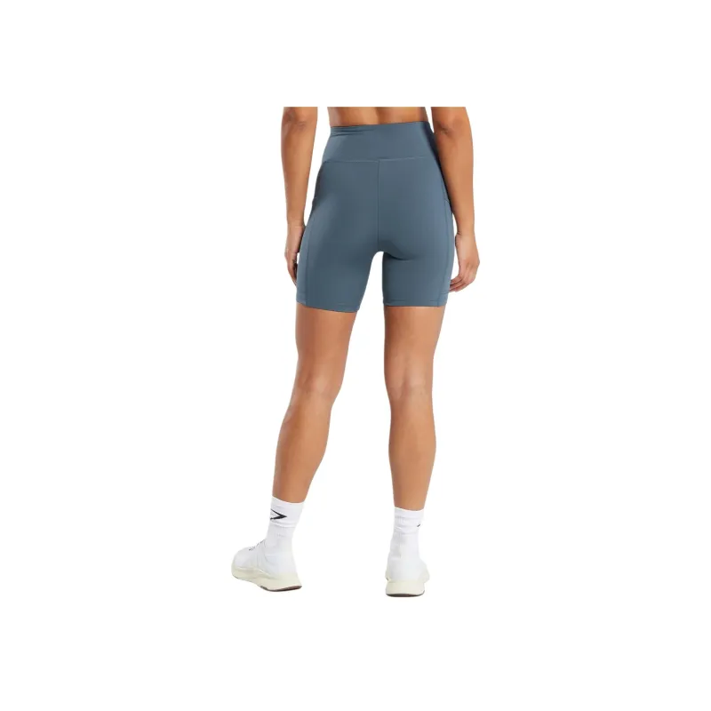 GYMSHARK Yoga Shorts Women's Freight Blue-1