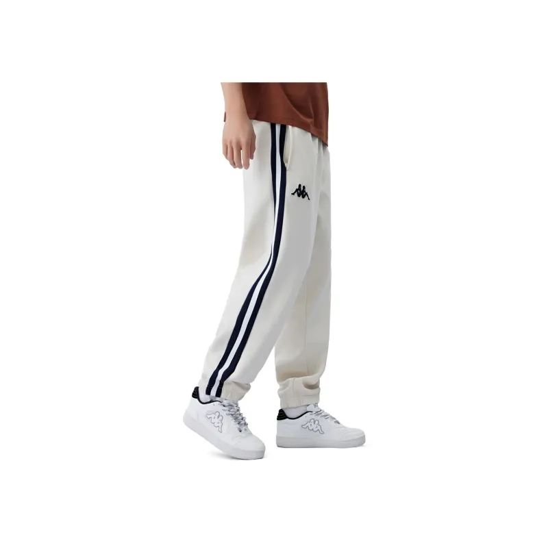 Kappa KAPPA 1916 Knitted Sports Pants Men's White-0