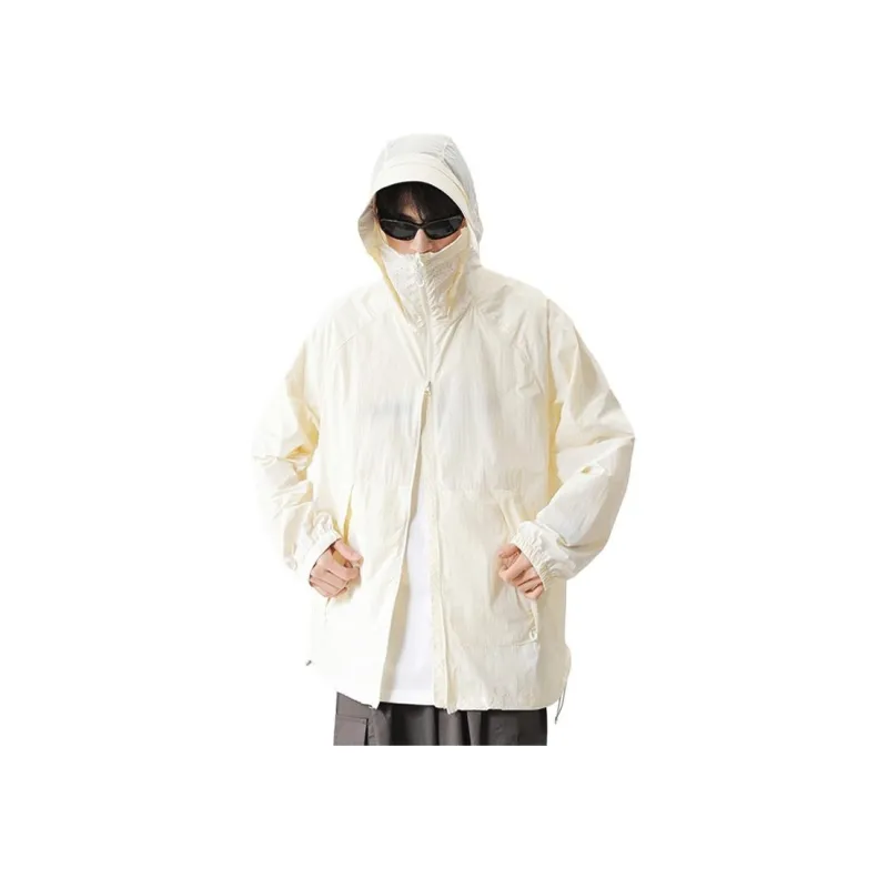 RASHOMONG Reflective With High Visibility Detachable Sun Protection Clothing Unisex-9