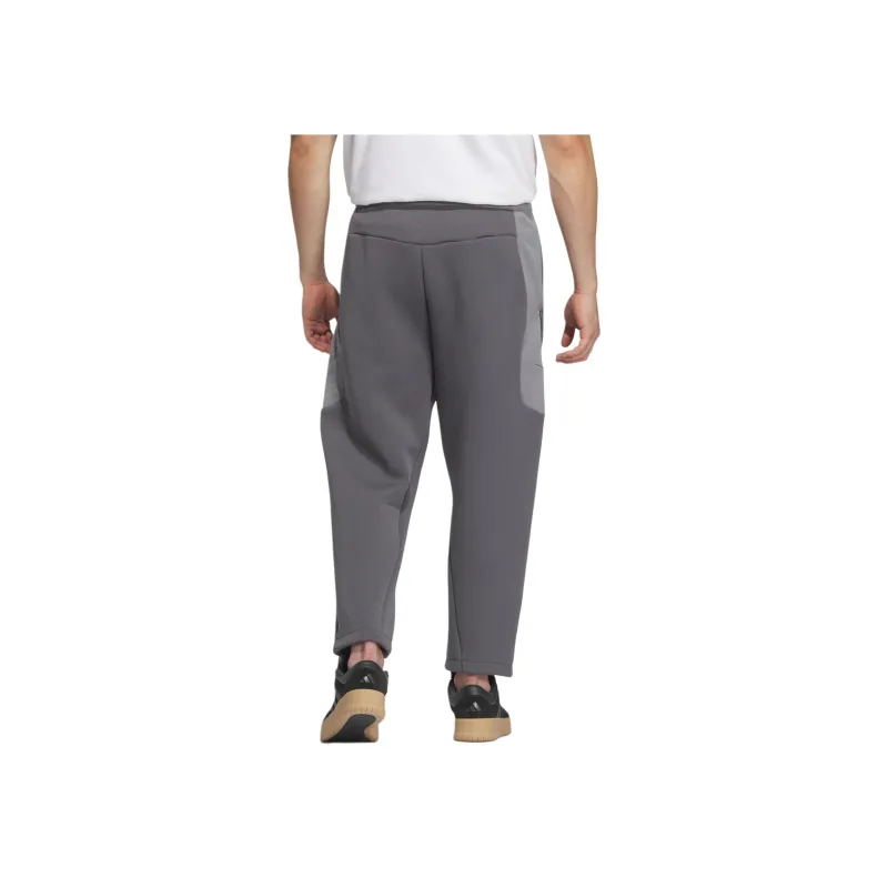 Adidas FW24 FUSTL P KN PT3 Casual Pants Men's Dark Gray/Gray-2
