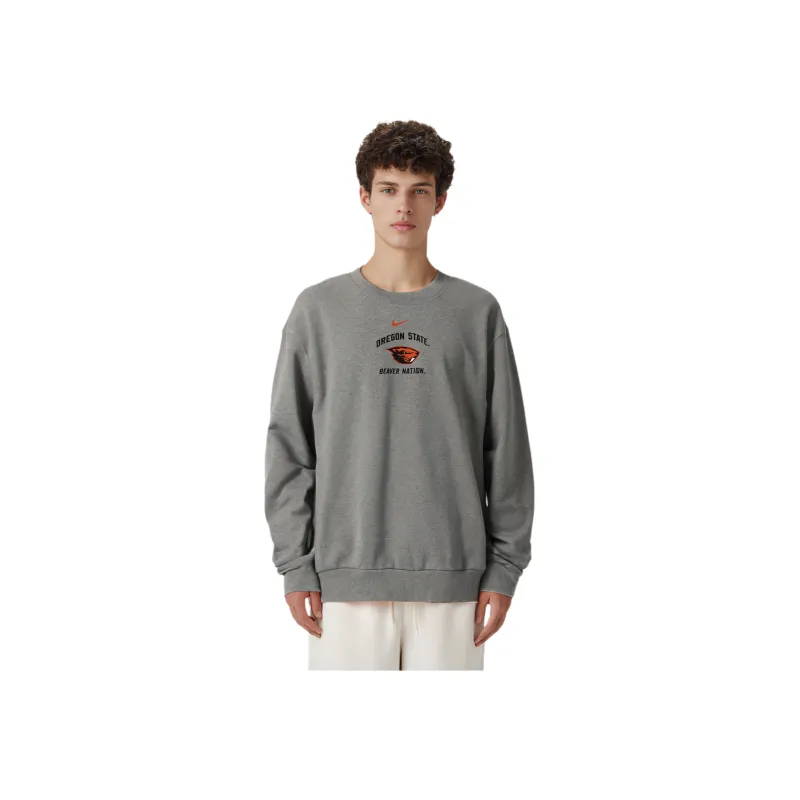 Nike Oregon State Standard Issue Sweatshirt Men's Gray-1
