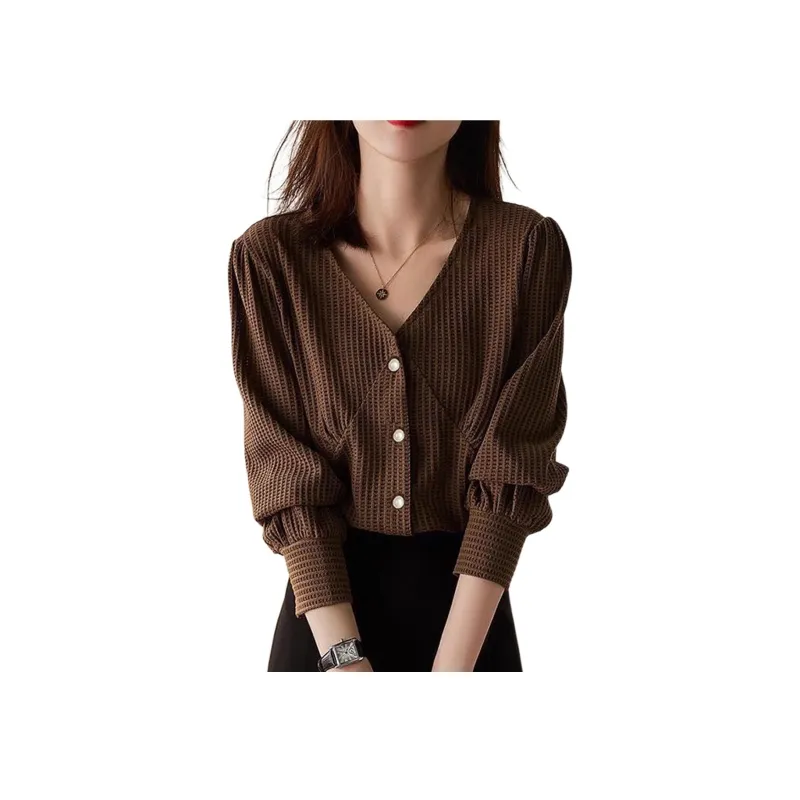 Wbwq Knitwear Women's Coffee-0