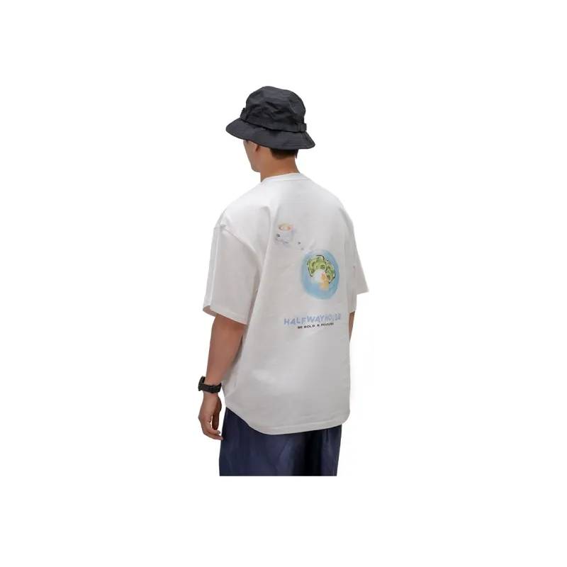 Halfwayhouse T Shirt Men's White-2