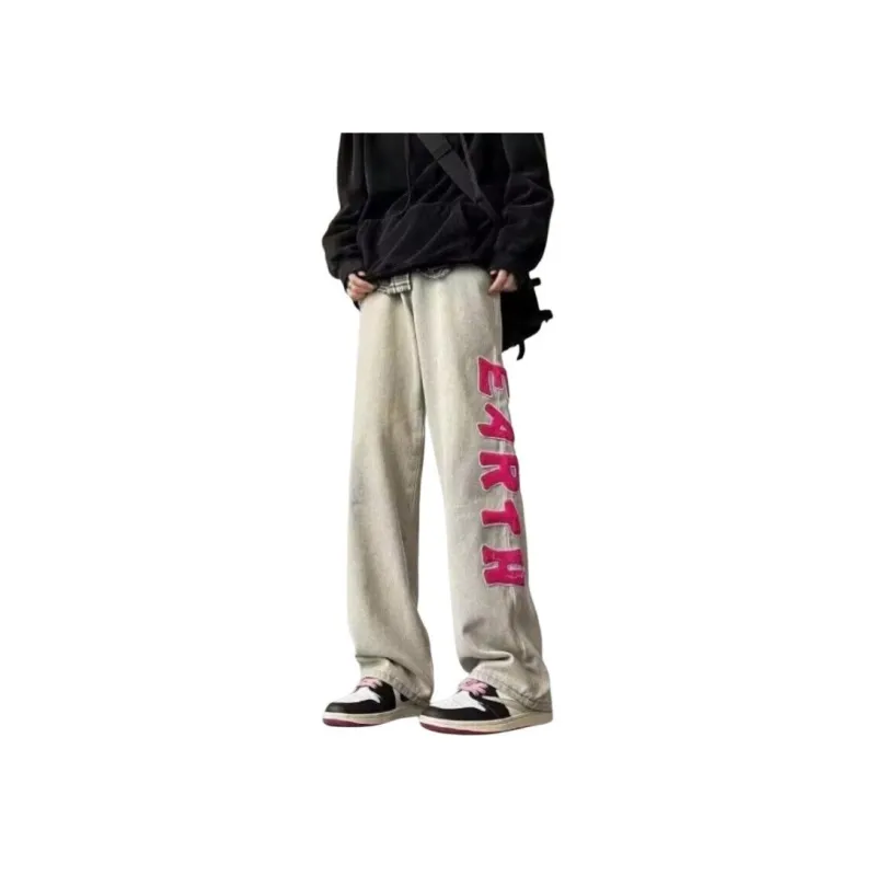 MGXEK Jeans Unisex Yellow Mud-0