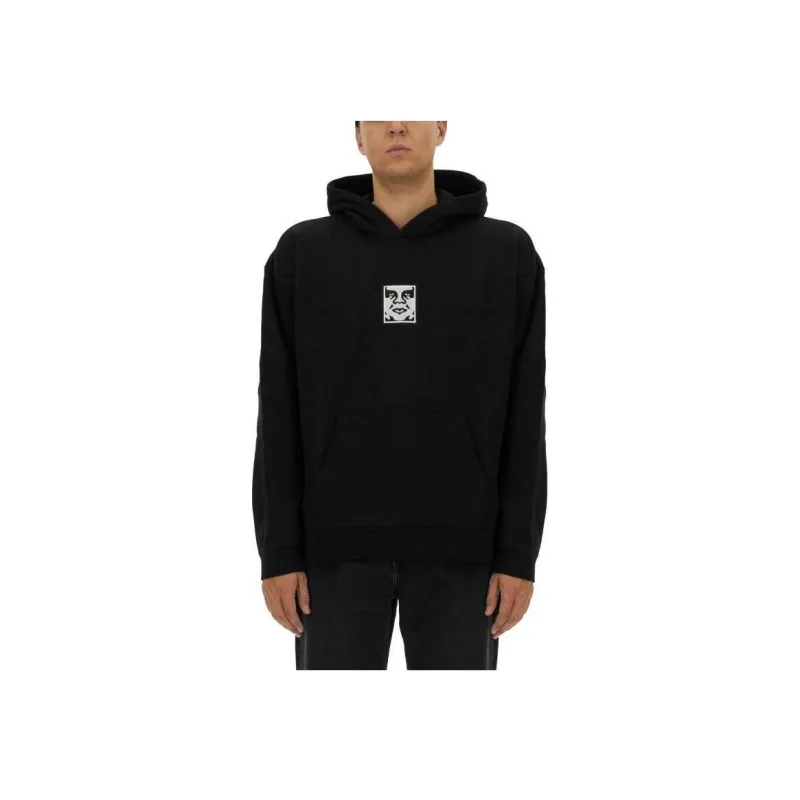 Obey Sweatshirts Men Black-4