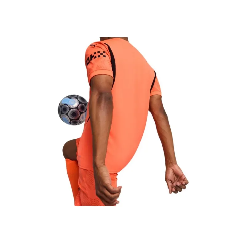 PUMA Soccer Jersey Men's Orange Red-2