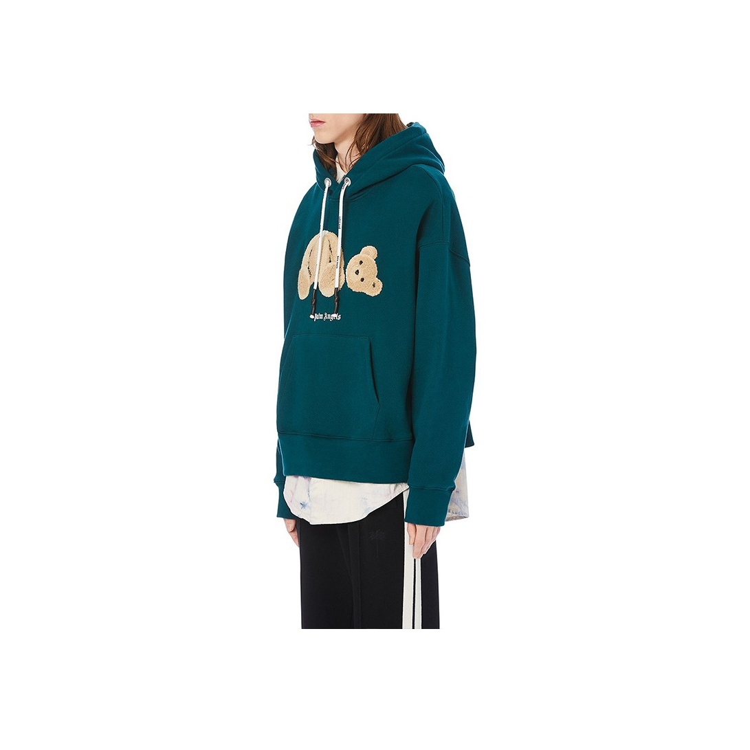 PALM ANGELS Bear Relaxed Fit Sweatshirt S - POIZON