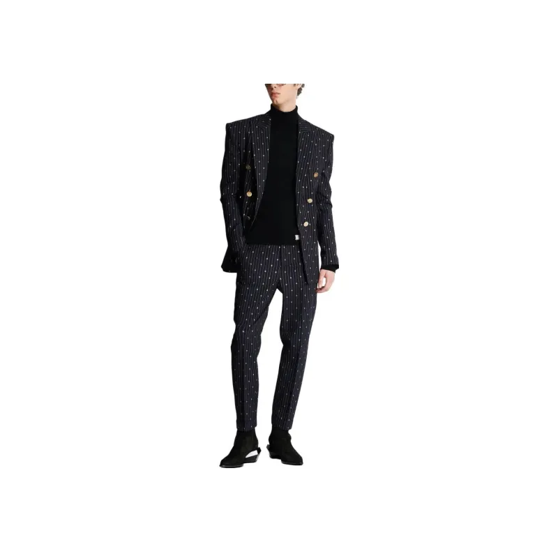 BALMAIN Turtleneck Knitted Jumper-1