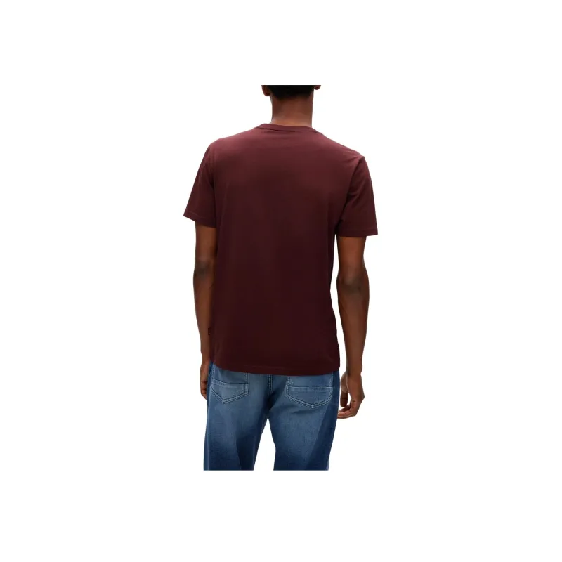 HUGO BOSS T Shirts Men Deep Red-3