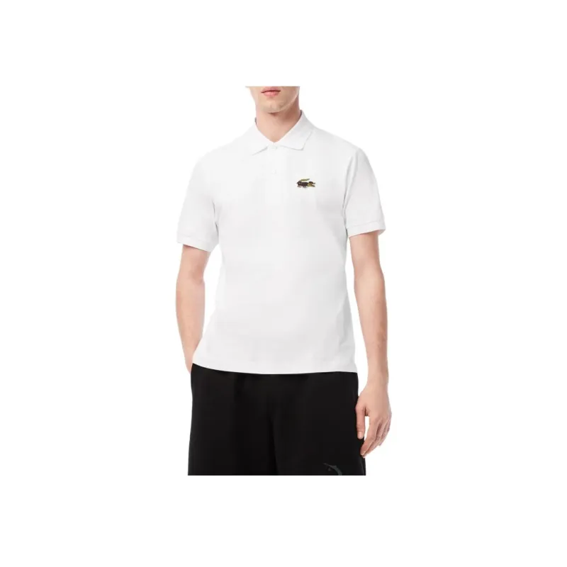 LACOSTE SS23 Polo Shirt Men's White-1