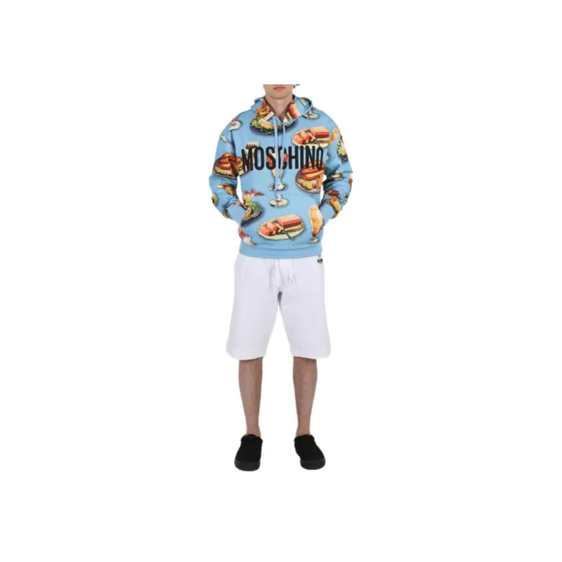 MOSCHINO Diner Group print Hoodie-2