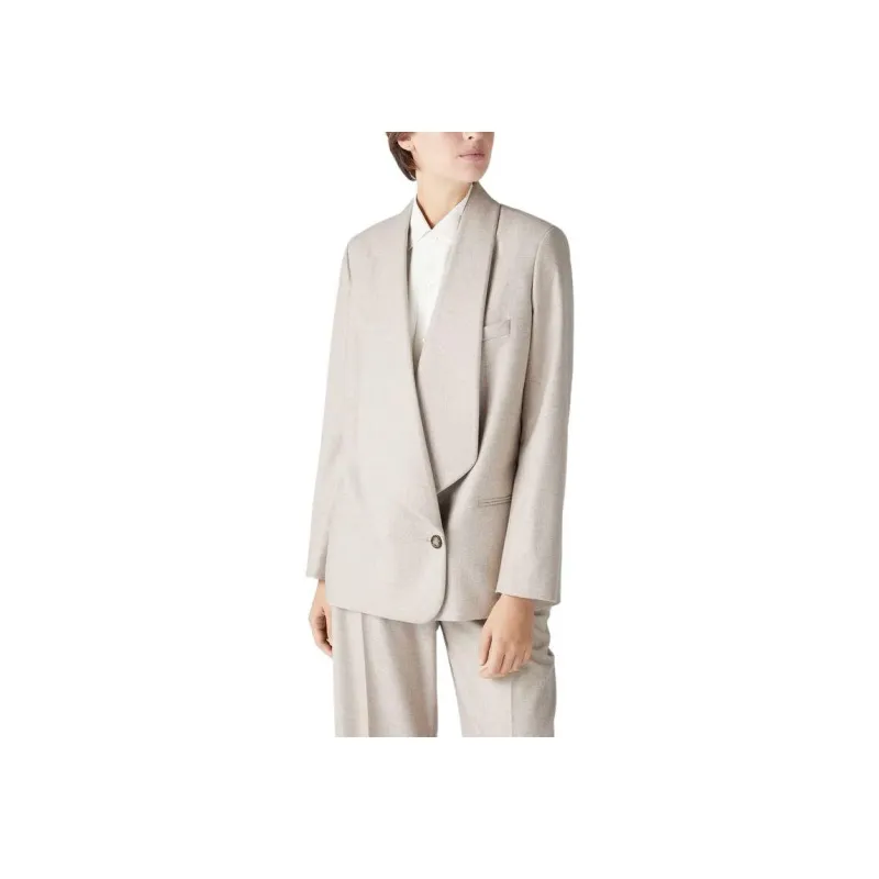 Loro Piana Sheri Jacket Jackets Coats Women's Beige-2