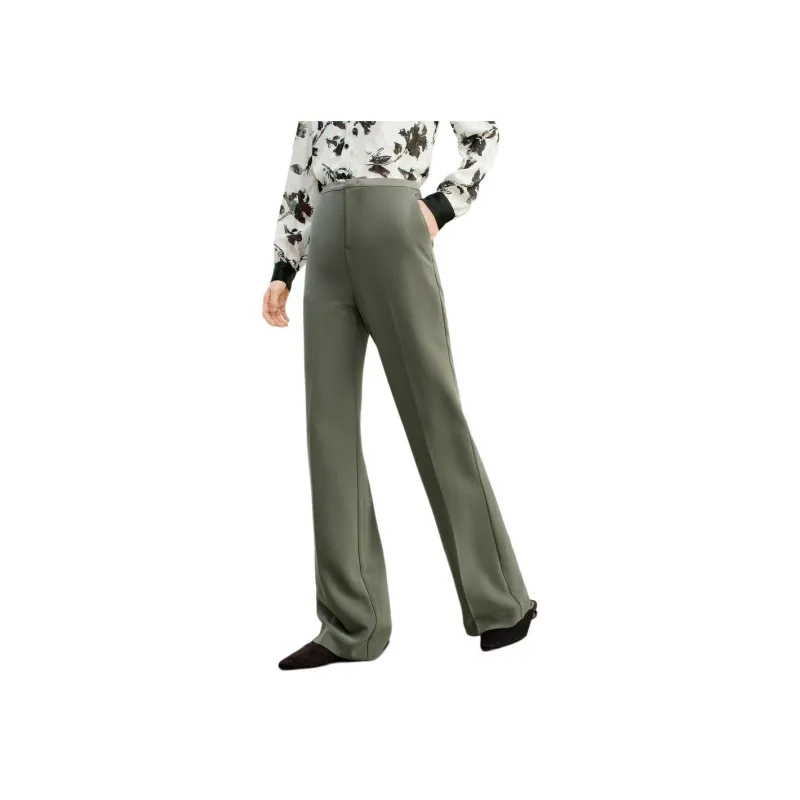 JZ. ANNAKRO Casual Pants Women's Pure Green-2