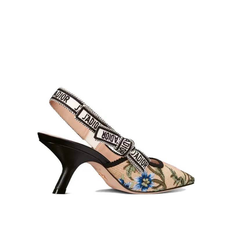 DIOR J'Adior Slim Heel High Heels 6.5cm Women's Beige-5