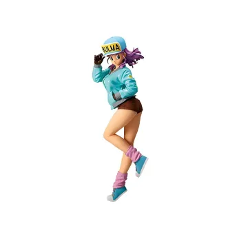 BANPRESTO Dragon Ball Glitter And Glamours Bulma Ii Version A & B Set Of 2 Figures Red & Blue