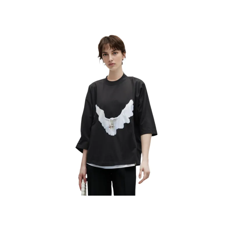Balenciaga X YEEZY X Gap X Balenciaga T Shirts Unisex Dark Green-2