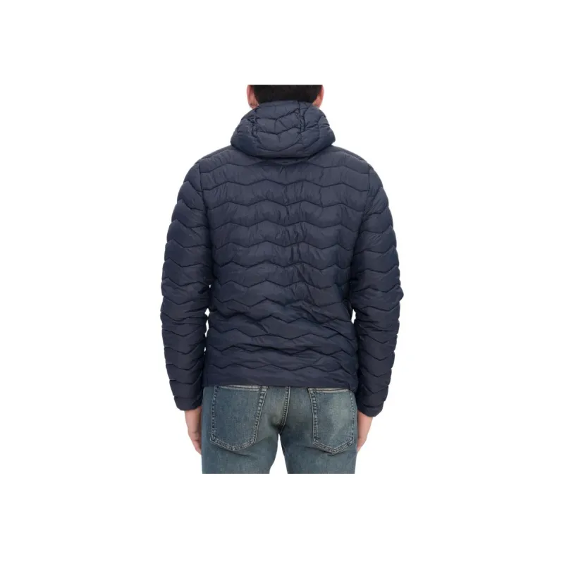 K WAY Logo patch Hooded Padded Jacket-3