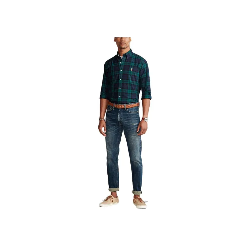 Polo Ralph Lauren Plaid Brushed Oxford Shirt-1