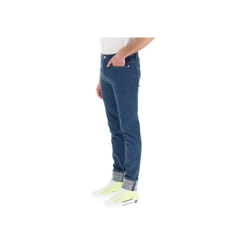 DIOR Quarterly New Products Jeans Men Blue-3