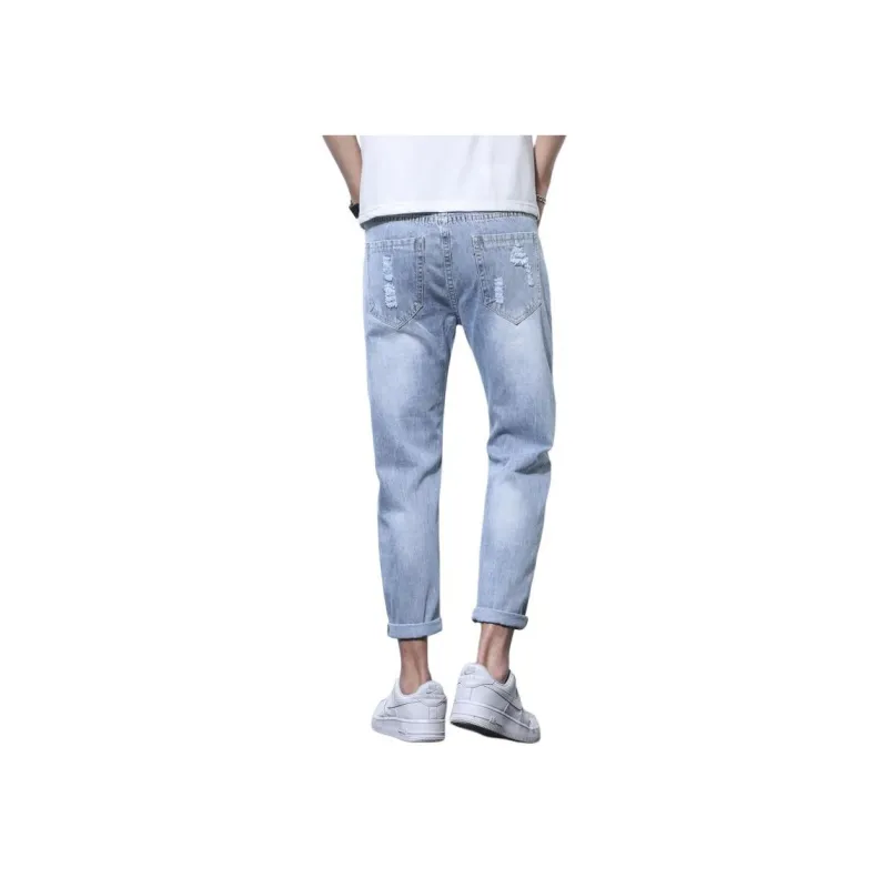 Tonlion Jeans Unisex Light Blue-3