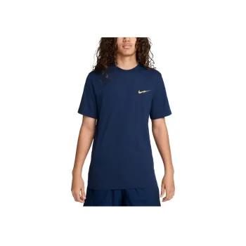 Nike T Shirts Men Marine Blue