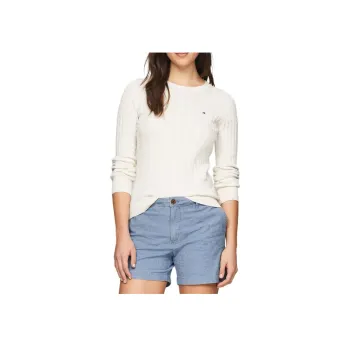 Tommy Hilfiger Cable Knit Sweater Sweater Women's White