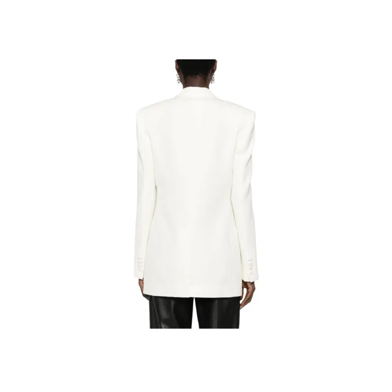 Stella McCartney Contrasting panel Double breasted Blazer-2