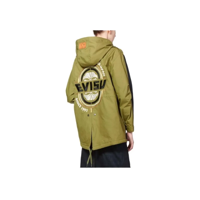 EVISU Jacket Women's Army Green-6