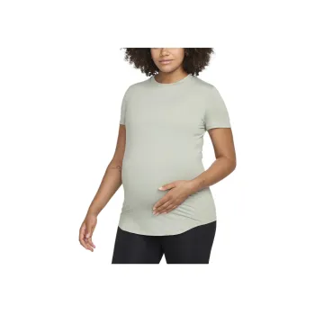 Nike M One Women's Dri-FIT Slim-Fit Short-Sleeve Top Maternity