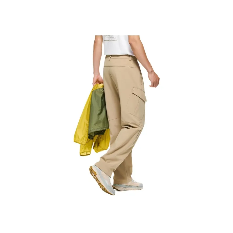 Anta Variety Training Collection Casual Pants Men's Deep Linen-1