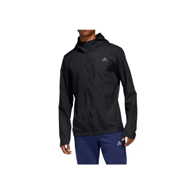 Adidas OWN THE RUN JKT Jackets Coats Unisex Black-2