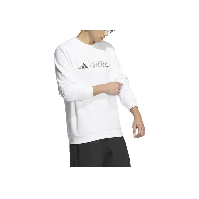 Adidas SS24 Sweatshirt Men's White-3