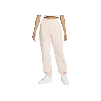 Nike Sportswear Essentials Series Knitted Sports Pants Women's Light Pink