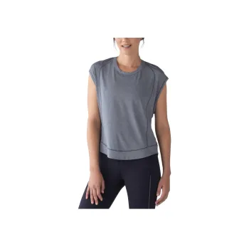 Lululemon Regular T-Shirt Women's Light Gray Blue