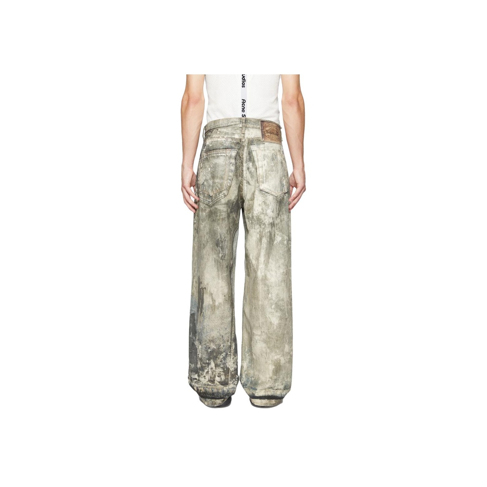 パンツ Acne Studios 1981M cold gray L Acne Studios - Loose fit trousers- 1981M - Cold grey